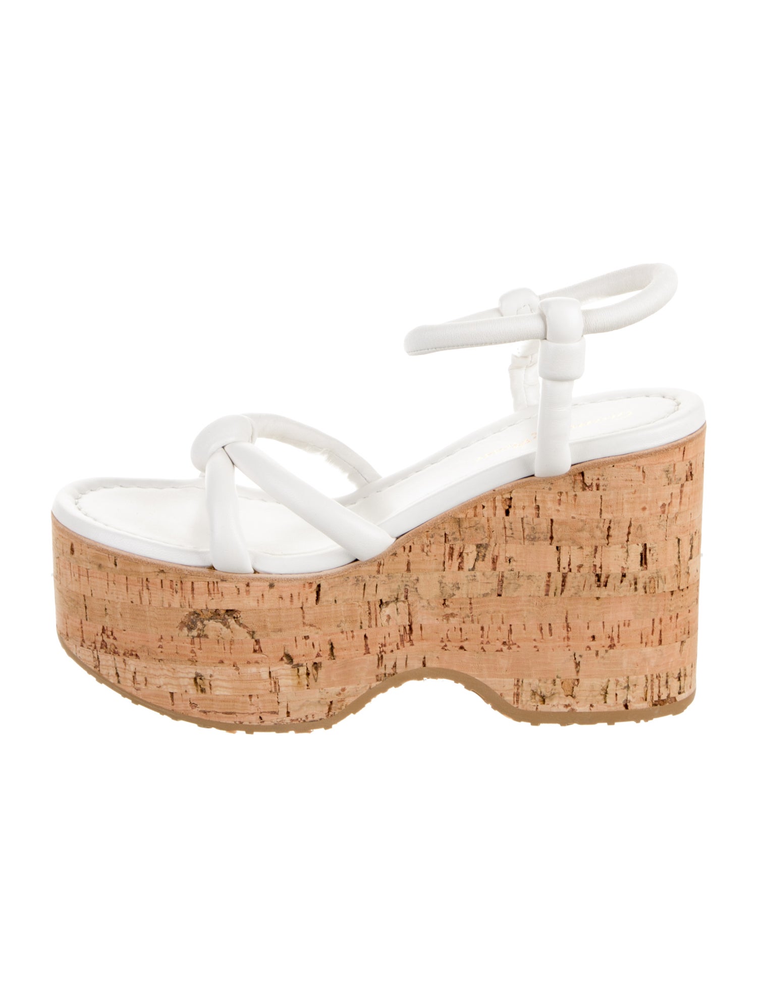 Gianvito Rossi Leather Colorblock Pattern Slides