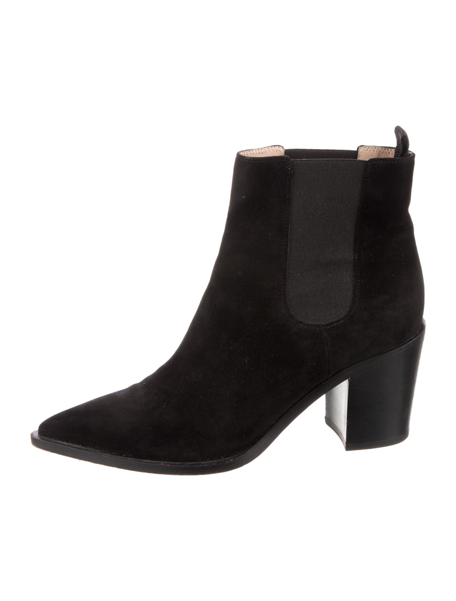 Gianvito Rossi Suede Chelsea Boots