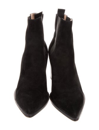 Gianvito Rossi Suede Chelsea Boots