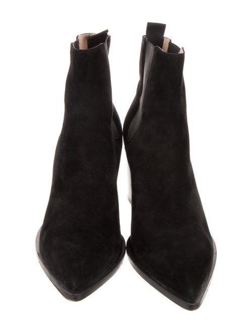 Gianvito Rossi Suede Chelsea Boots