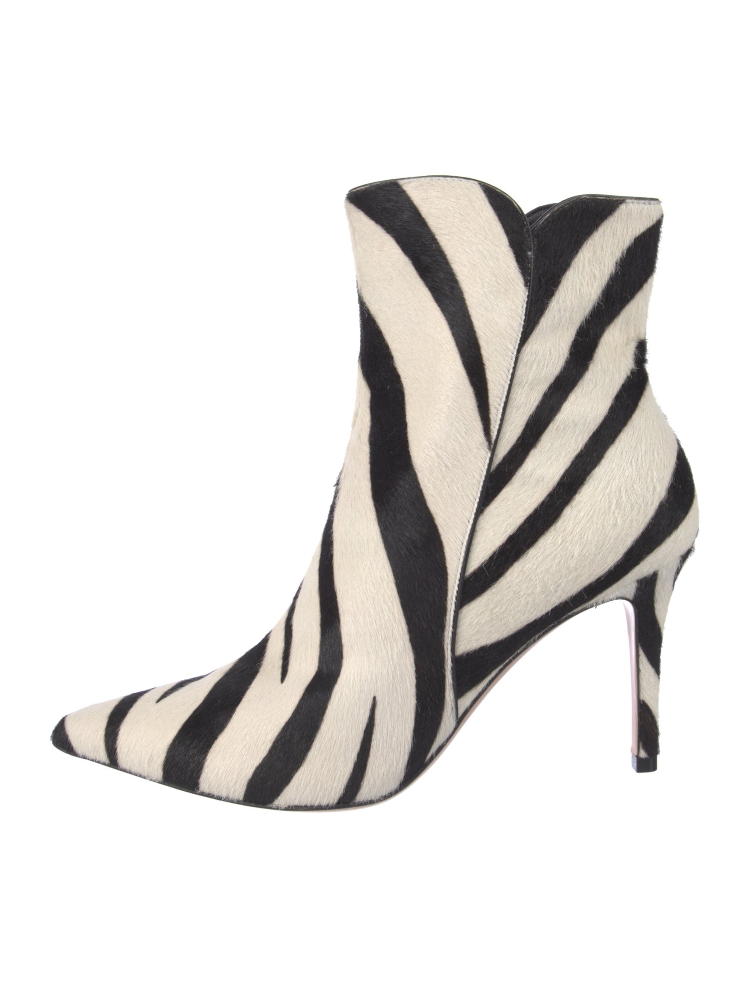 Gianvito Rossi Ponyhair Animal Print Boots