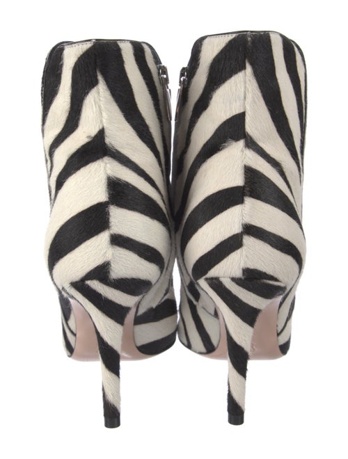Gianvito Rossi Ponyhair Animal Print Boots