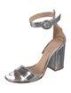 Gianvito Rossi Leather Printed Sandals