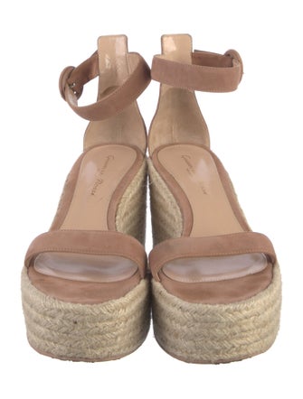 Gianvito Rossi Suede Espadrilles