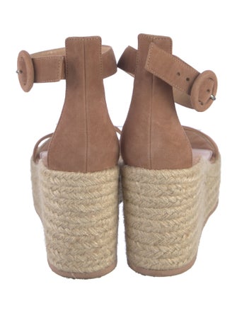 Gianvito Rossi Suede Espadrilles