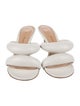 Gianvito Rossi Leather Slides