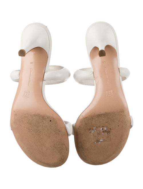 Gianvito Rossi Leather Slides