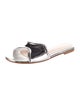 Gianvito Rossi Patent Leather Slides