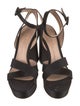 Gianvito Rossi Satin Sandals
