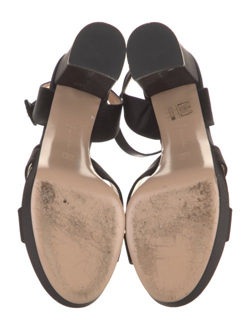 Gianvito Rossi Satin Sandals