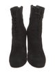 Gianvito Rossi Suede Lace-Up Boots