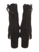 Gianvito Rossi Suede Lace-Up Boots