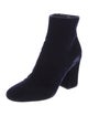 Gianvito Rossi Velvet Sock Boots