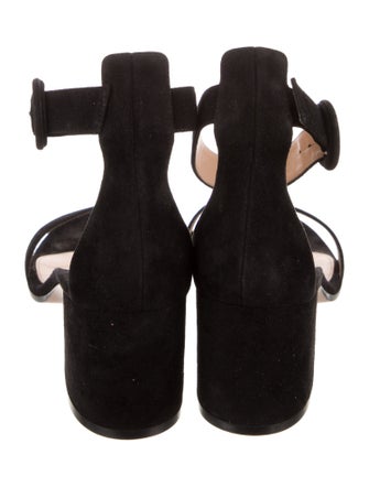 Gianvito Rossi Suede Sandals