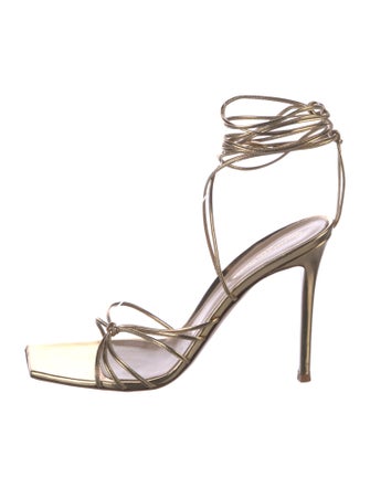 Gianvito Rossi Leather Sandals