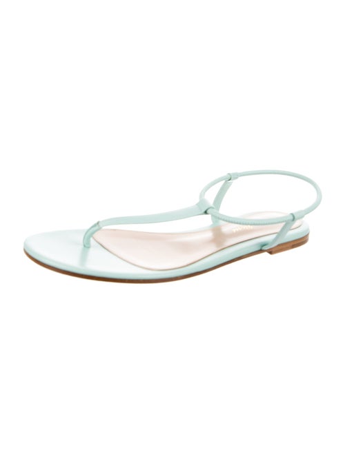 Gianvito Rossi Leather Flip Flops