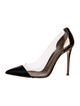 Gianvito Rossi PVC Colorblock Pattern Pumps