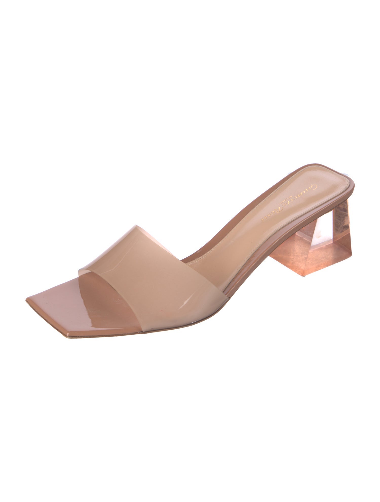 Gianvito Rossi PVC Slides