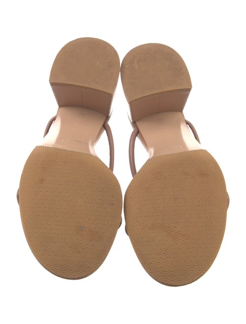 Gianvito Rossi Leather Slides