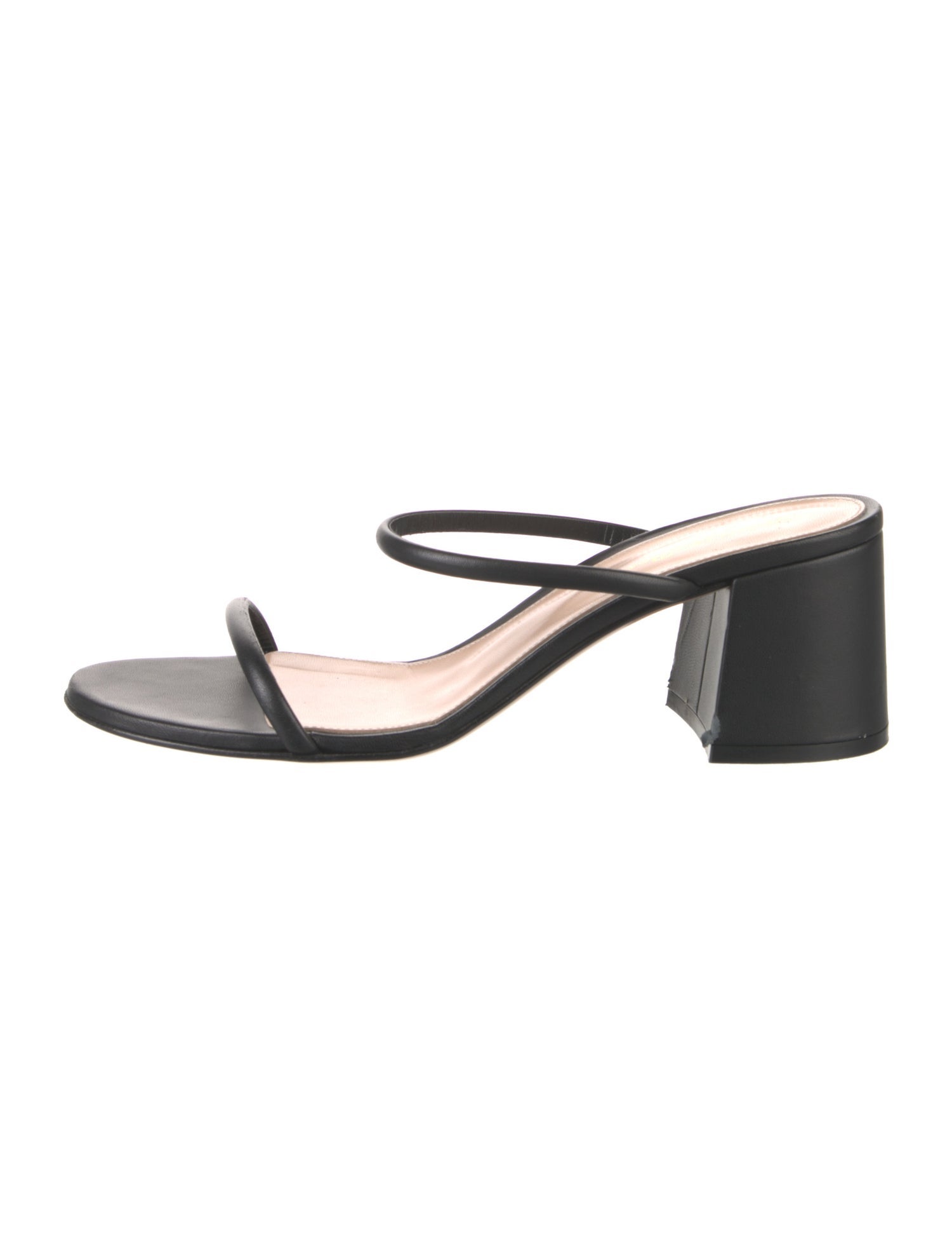 Gianvito Rossi Leather Slides