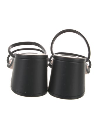 Gianvito Rossi Leather Slides