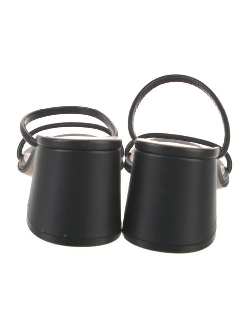 Gianvito Rossi Leather Slides