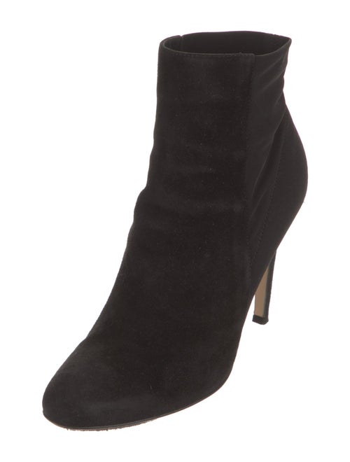 Gianvito Rossi Suede Sock Boots