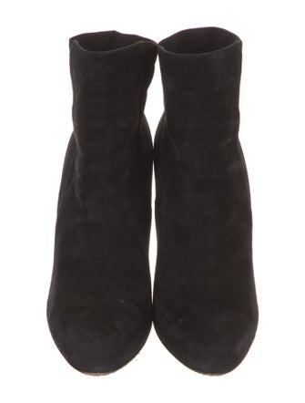 Gianvito Rossi Suede Sock Boots