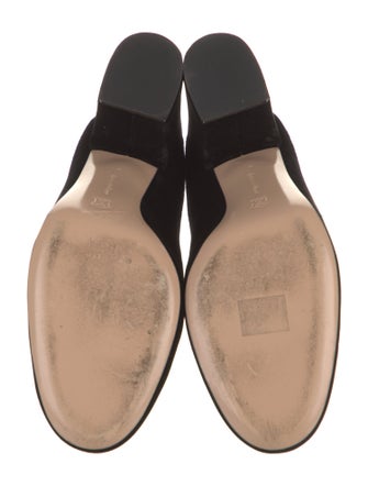 Gianvito Rossi Velvet Mules