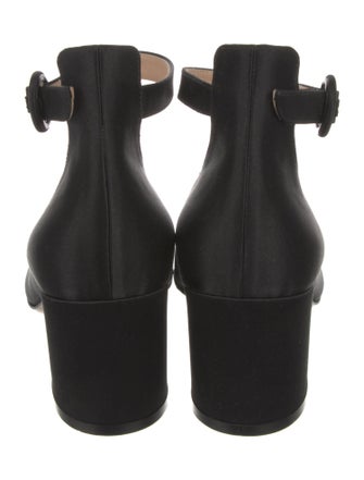 Gianvito Rossi Satin Pumps