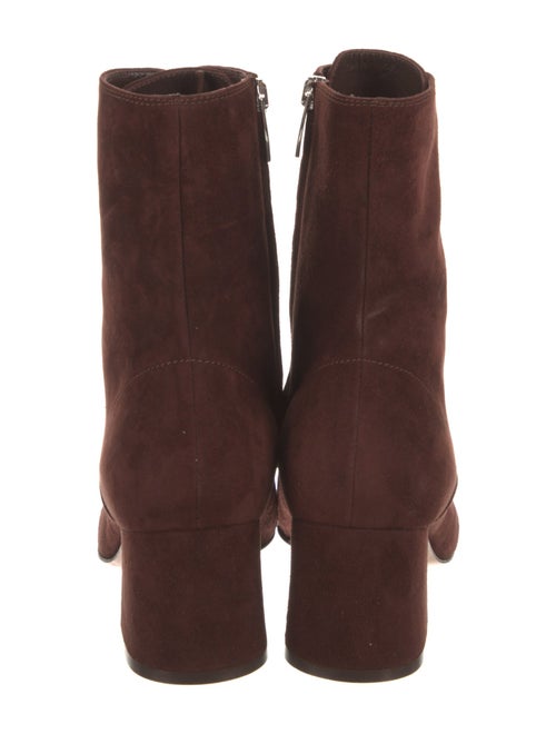 Gianvito Rossi Suede Lace-Up Boots