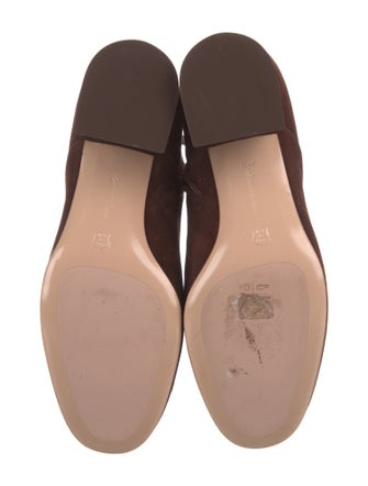 Gianvito Rossi Suede Lace-Up Boots