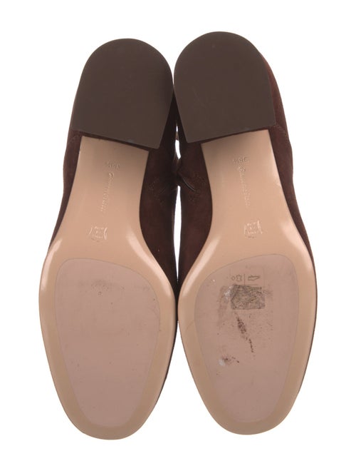 Gianvito Rossi Suede Lace-Up Boots