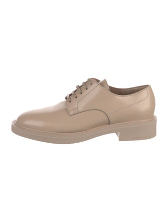 Gianvito Rossi Leather Oxfords