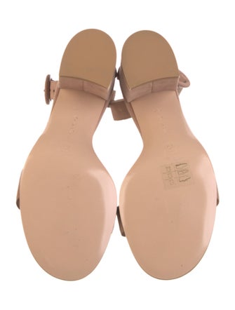 Gianvito Rossi Suede Sandals