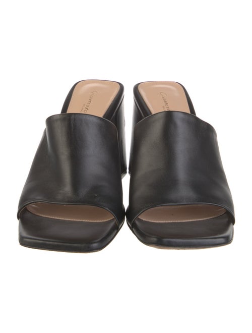 Gianvito Rossi Leather Slides