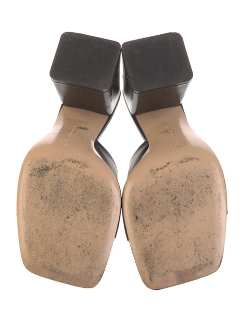 Gianvito Rossi Leather Slides
