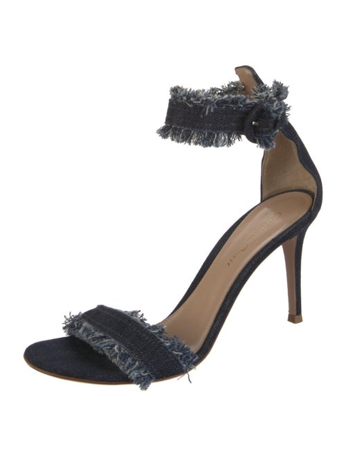 Gianvito Rossi Denim Sandals