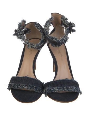 Gianvito Rossi Denim Sandals