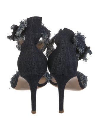 Gianvito Rossi Denim Sandals