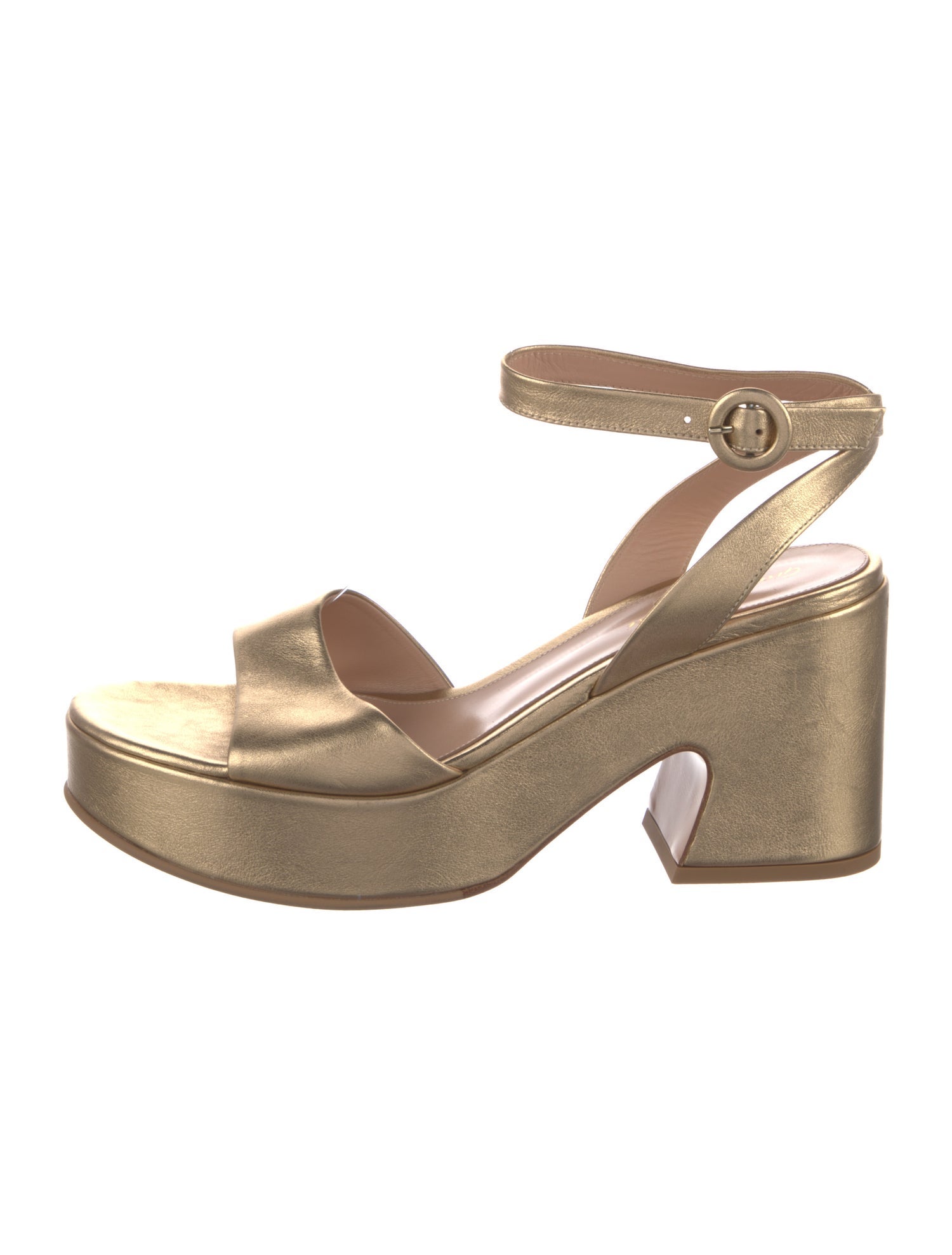 Gianvito Rossi Leather Sandals