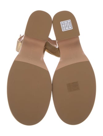 Gianvito Rossi Leather Sandals