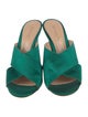 Gianvito Rossi Satin Slides