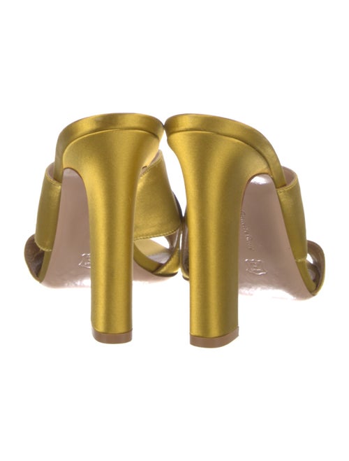 Gianvito Rossi Satin Slides