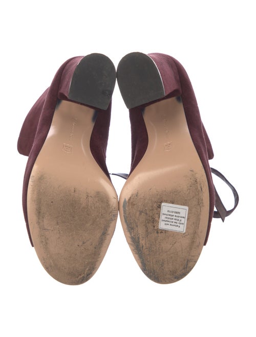 Gianvito Rossi Suede Lace-Up Boots