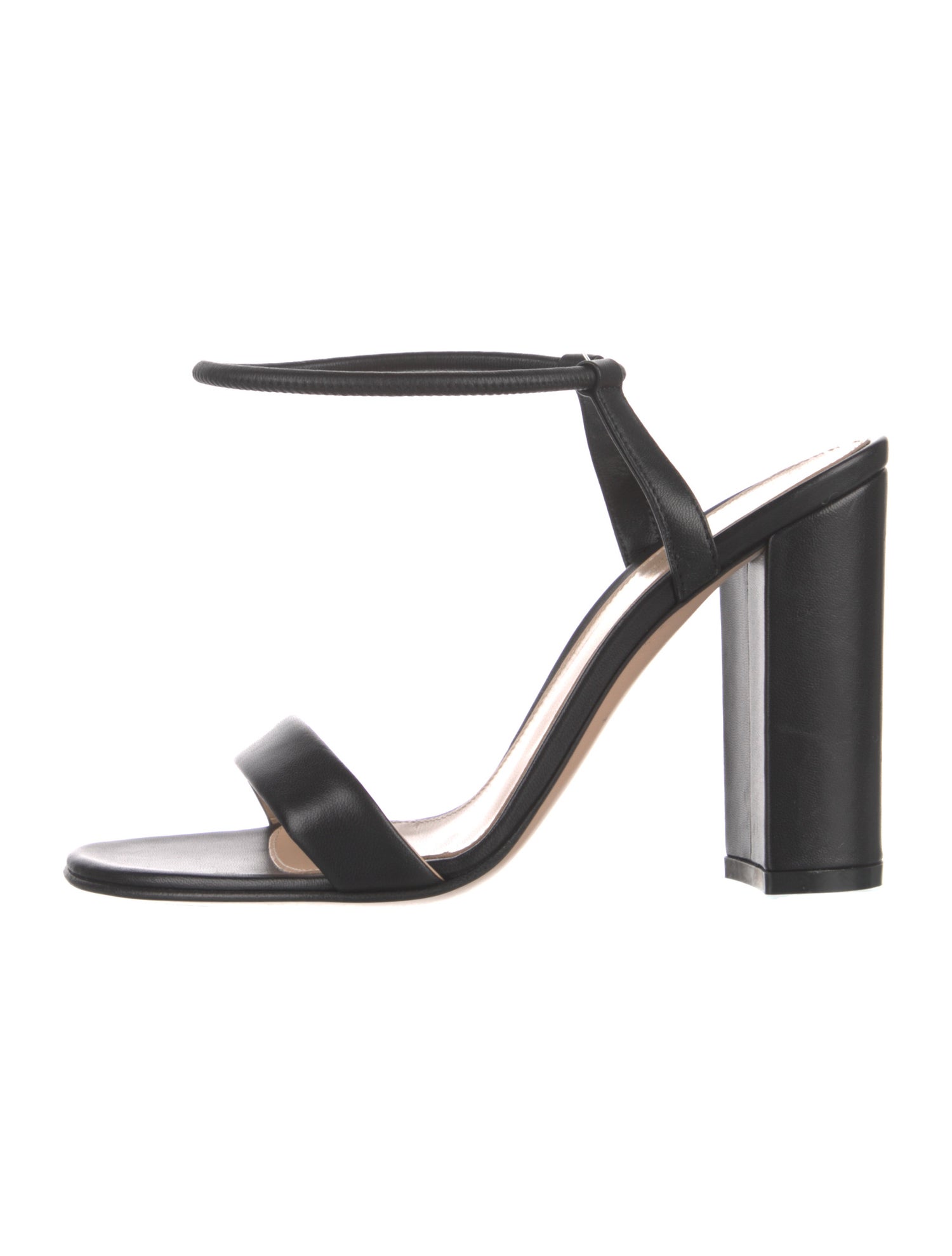 Gianvito Rossi Leather Slingback Sandals