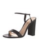 Gianvito Rossi Leather Slingback Sandals