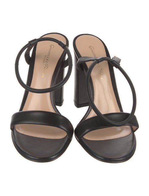 Gianvito Rossi Leather Slingback Sandals