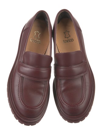 Gianvito Rossi Leather Loafers