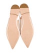 Gianvito Rossi Leather Slingback Flats